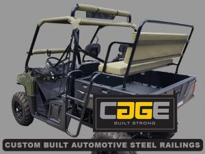Custom Built Automotive Steel Railings in George