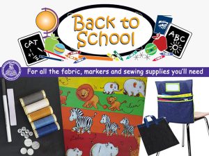 Fabric World George Back to School Sewing Supplies