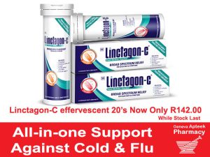 Linctagon-C Adult Effervescent Tablets on Special in George