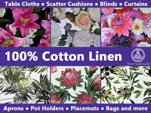 100% Cotton Linen Fabric George