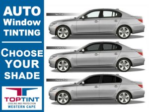 Different Shades for Automotive Window Tinting in George